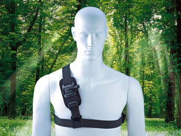 Chest strap GoPro mount