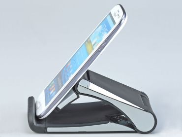 Folding Desktop Holder for Smartphone & Tablet